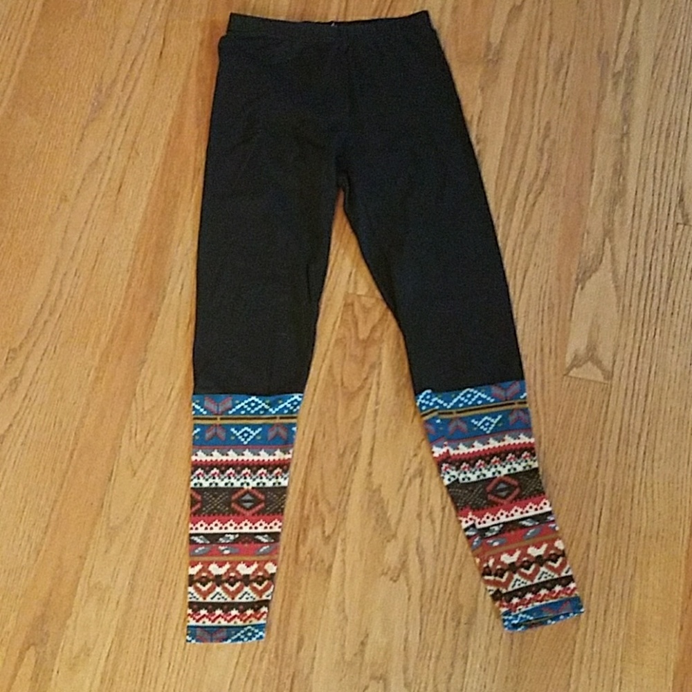Patterned leggings small